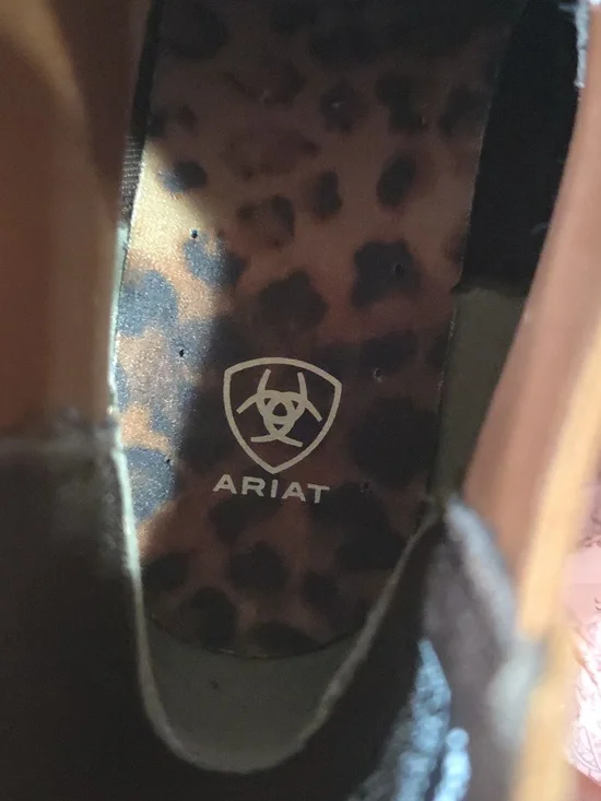 Ariat Fatbaby Twin Gore Wicker Turquoise Size 8.5 - Picture 8 of 15